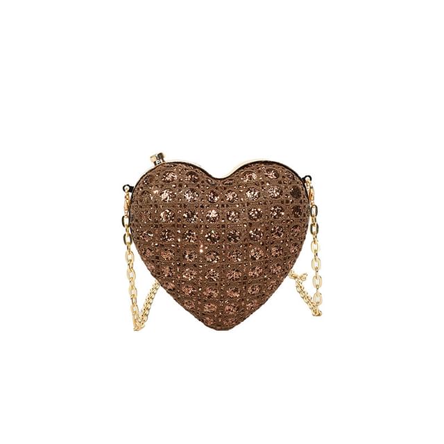 Chain Heart Bag Strap Crossbody