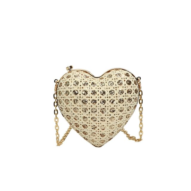 Chain Heart Bag Strap Crossbody