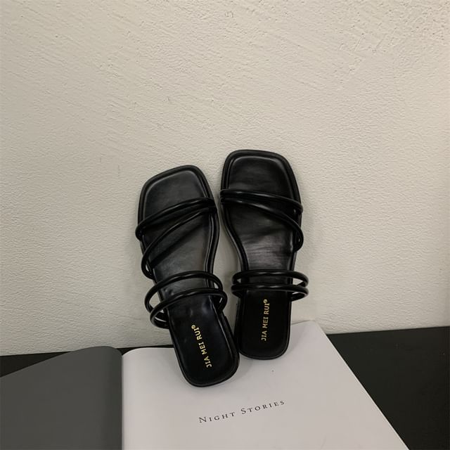 Sandals Slide Plain