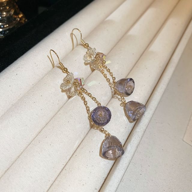 Faux Dangle Earring Choker / Bracelet Crystal