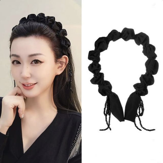 Ruffle Trim Band Hair