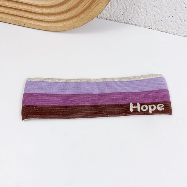 Head Band Lettering