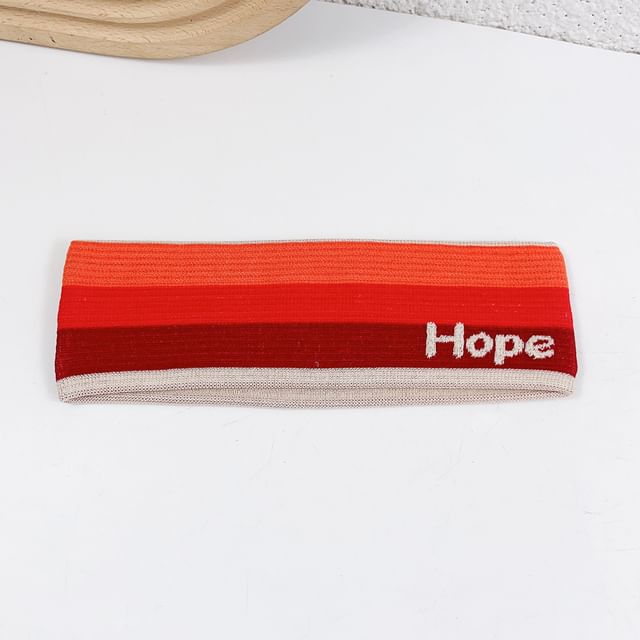 Head Band Lettering