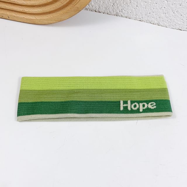 Head Band Lettering
