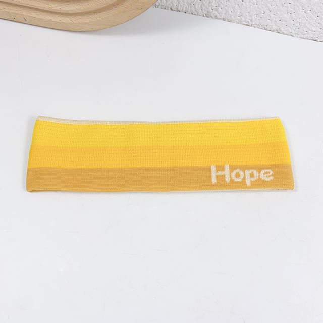 Head Band Lettering