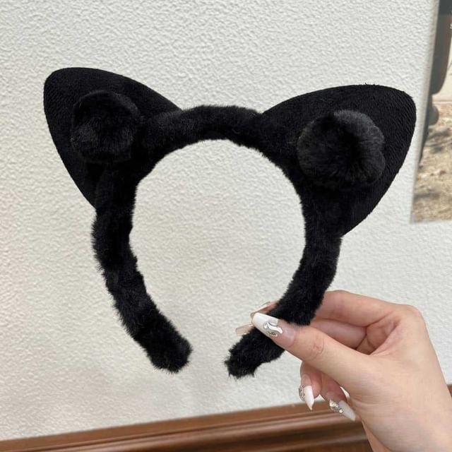 Ear Headband Band Face Wash Cat Hair