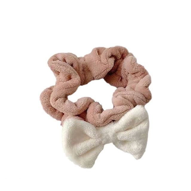 Bow Wash Face Headband Ruffle