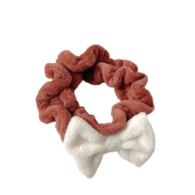 Bow Wash Face Headband Ruffle
