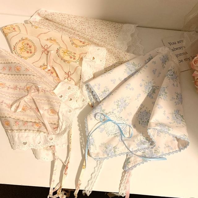 Chiffon Bandana Lace (Various Designs)