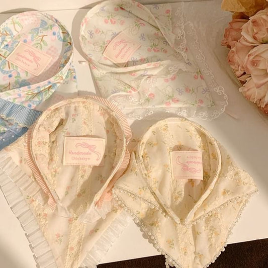 Designs) Bandana Headband Print (Various