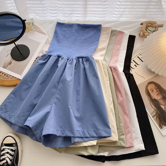 Plain Romper Strapless