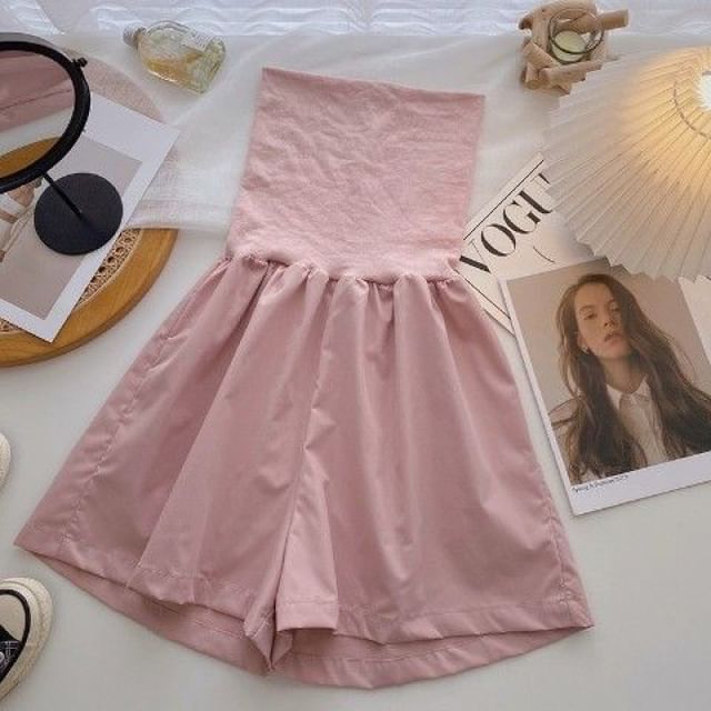 Plain Romper Strapless