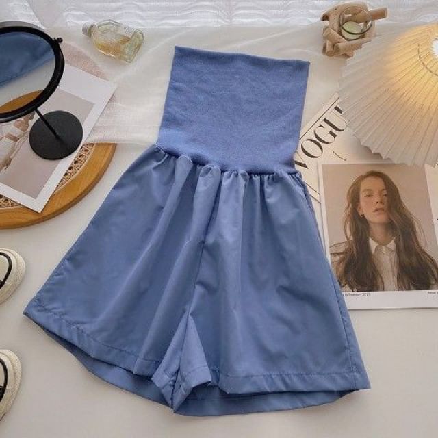 Plain Romper Strapless