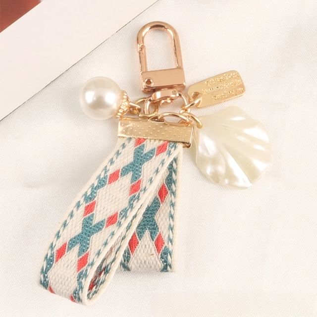 Argyle Strap Alloy Keyring (Various Designs)