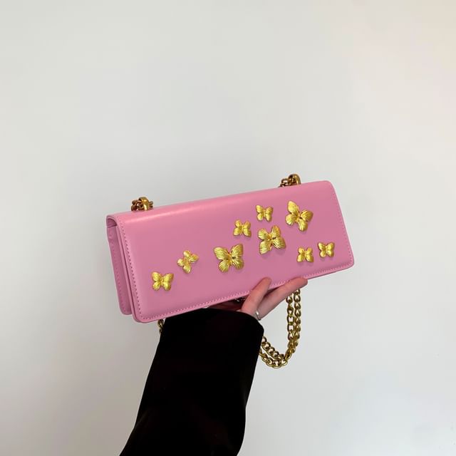 Butterfly Bag Flap Crossbody Box