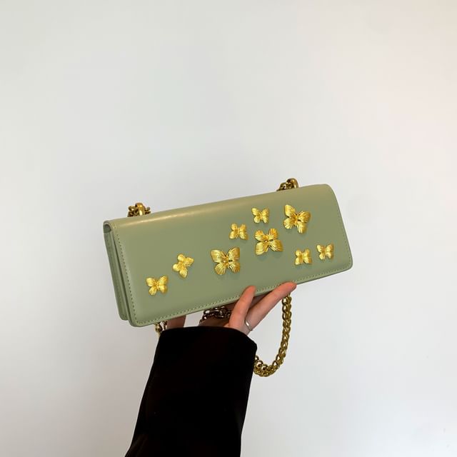 Butterfly Bag Flap Crossbody Box