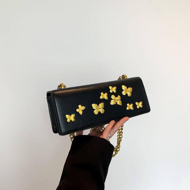 Butterfly Bag Flap Crossbody Box