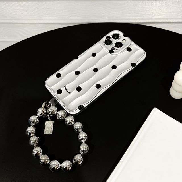 Phone Polka Strap Dot Case