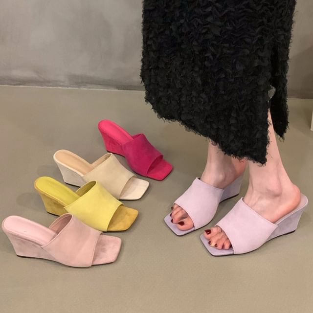 Sandals Wedge Slide