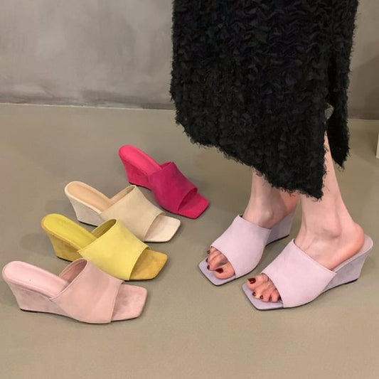 Sandals Wedge Slide