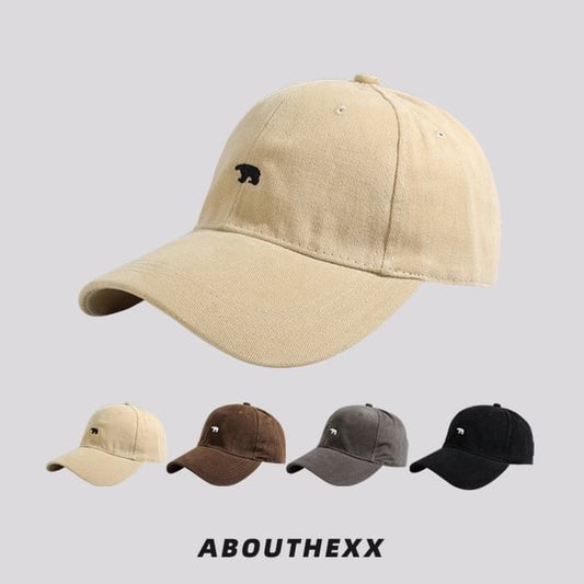 Embroidered Bear Cap