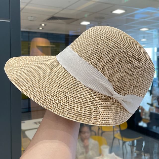Sun Bow Hat Straw
