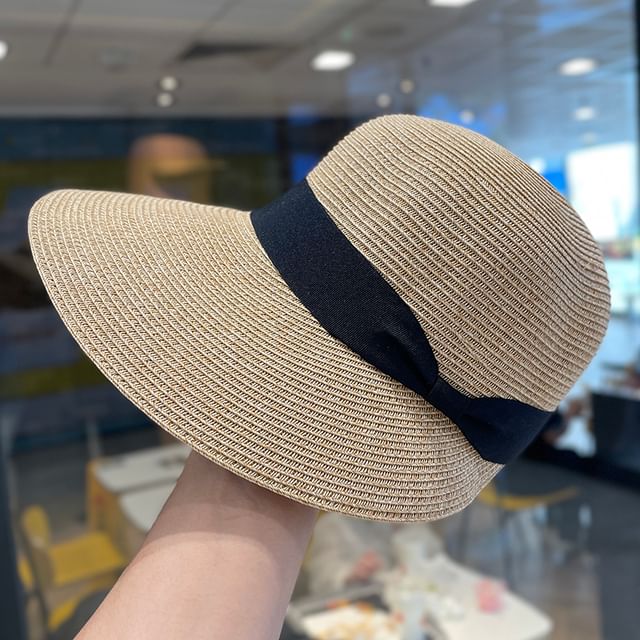 Sun Bow Hat Straw