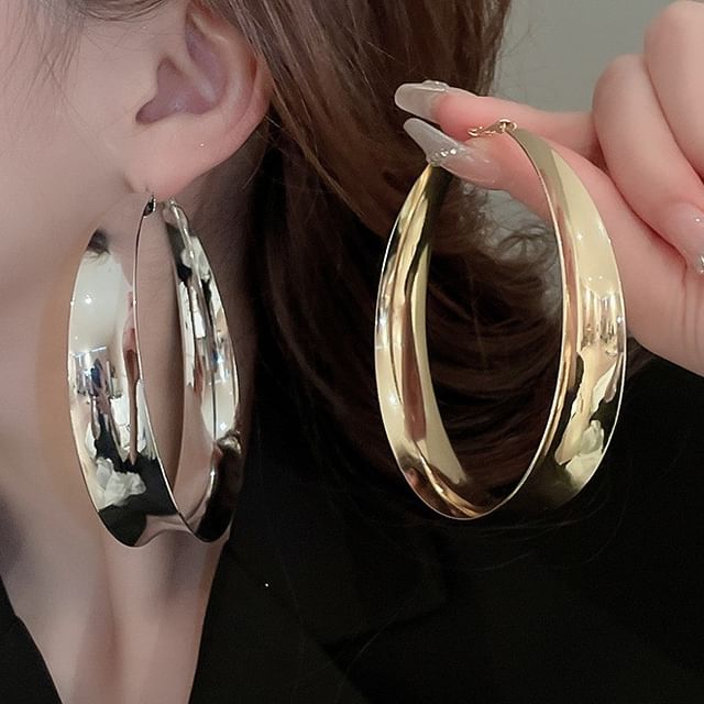 Earring Thick Hoop