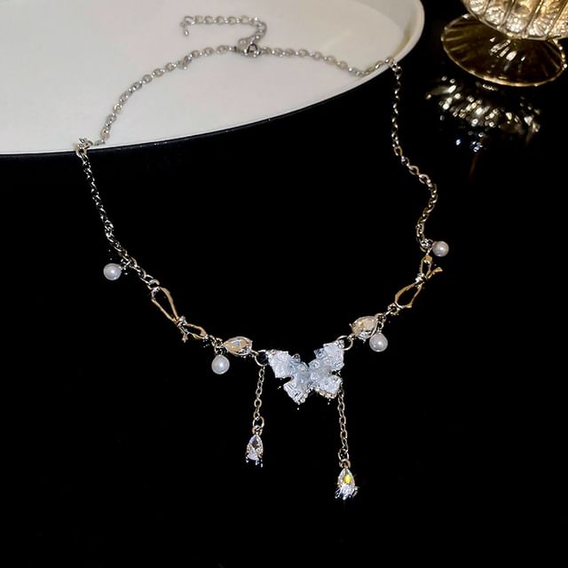 Necklace Layered Butterfly