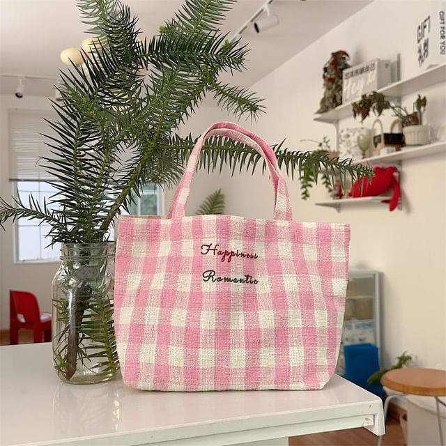 Lettering Lunch Box Bag