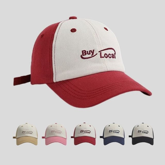 Tone Embroidered Cap Lettering Baseball Two
