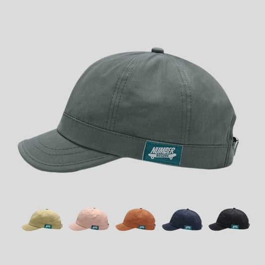 Short Baseball Brim Cap Applique