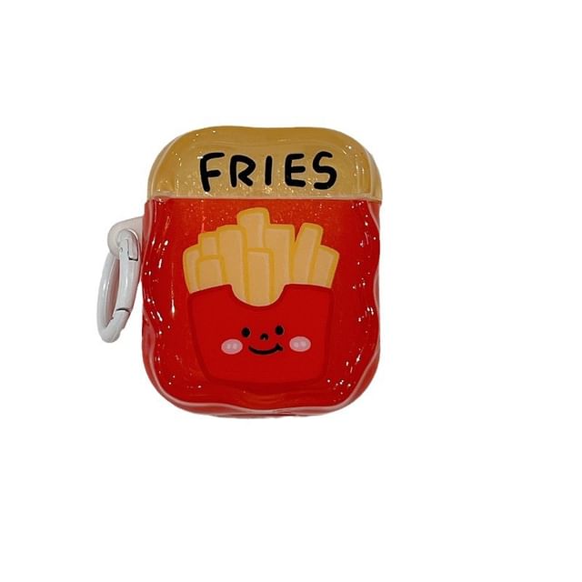 Burger French Fries Tomato Banana Airpods / Pro Earphone Case Skin