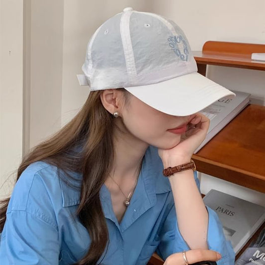 Quick Cap Dry Embroidered Baseball