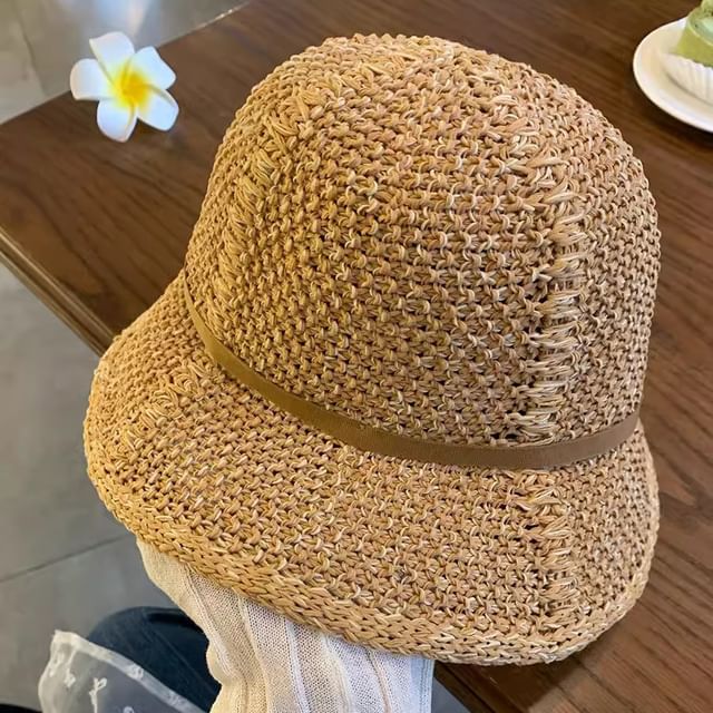 Bucket Straw Hat