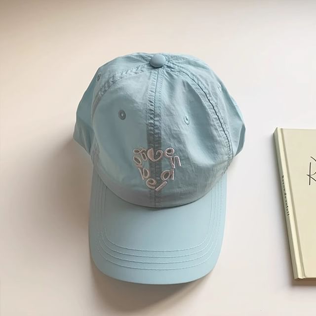 Quick Cap Dry Embroidered Baseball