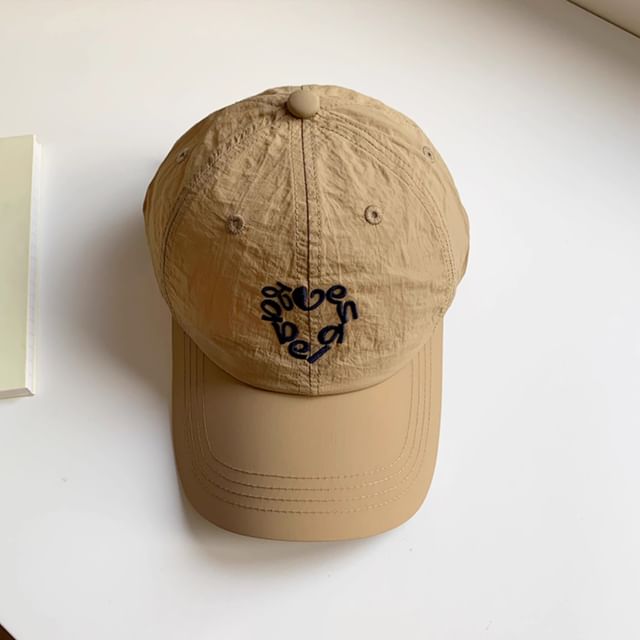 Quick Cap Dry Embroidered Baseball