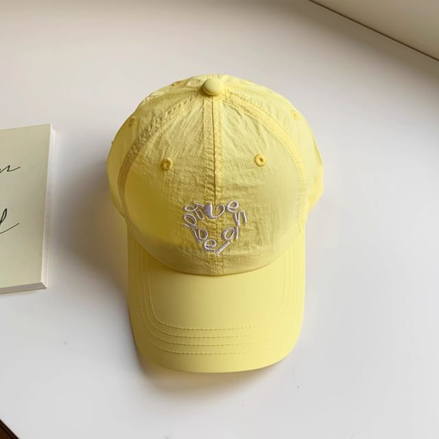 Quick Cap Dry Embroidered Baseball