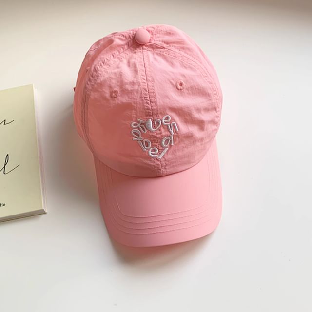 Quick Cap Dry Embroidered Baseball