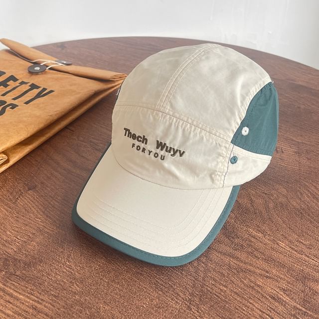 Cap Embroidered 5 Lettering Panel