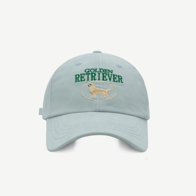 Dog Embroidered Baseball Cap