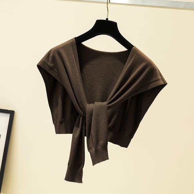 Shawl Knit Knot Plain