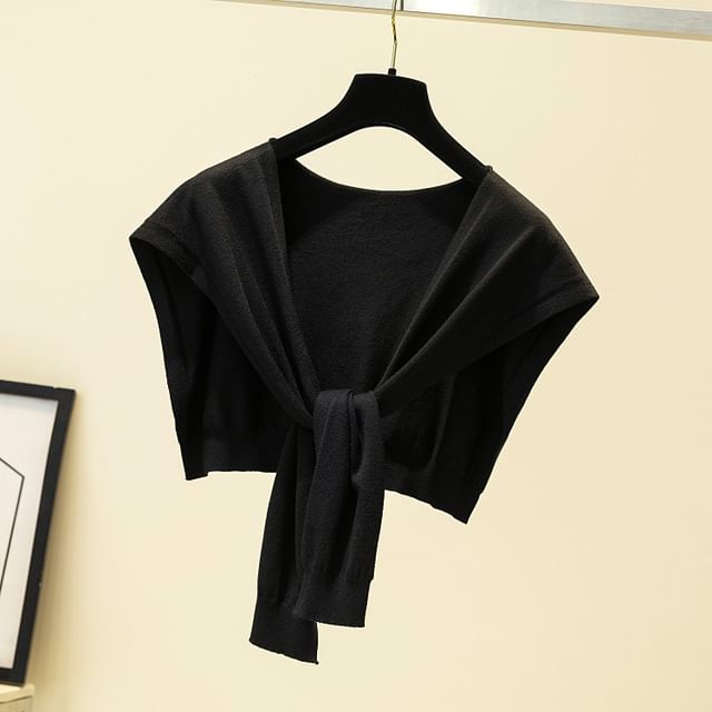 Shawl Knit Knot Plain
