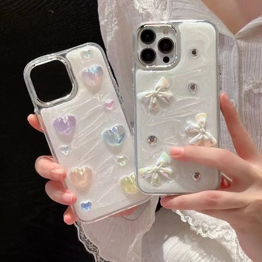 Heart Phone Case Bow /