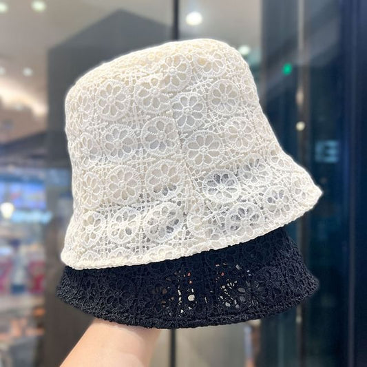 Lace Hat Bucket Plain