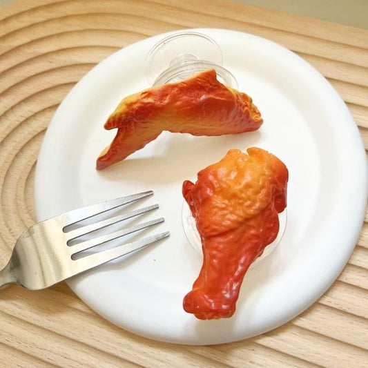 Chicken Drumstick Wing Stand Phone (Various Desktop / Plastic