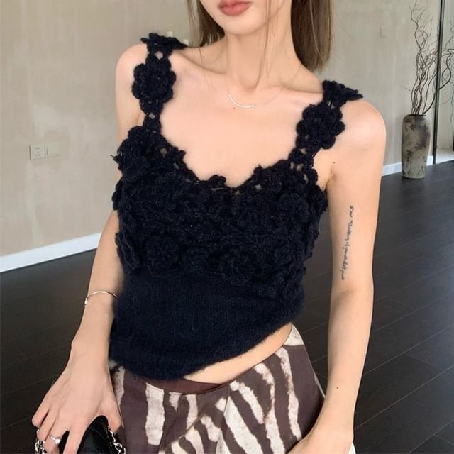 Top Tank Panel Lace