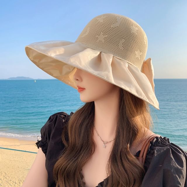 Ruched Hat Sun Patterned