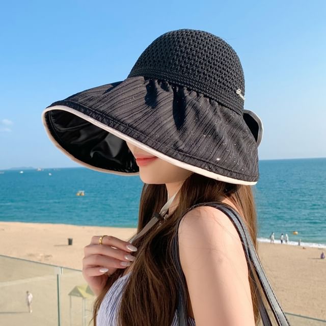 Open Perforated Hat Top Sun