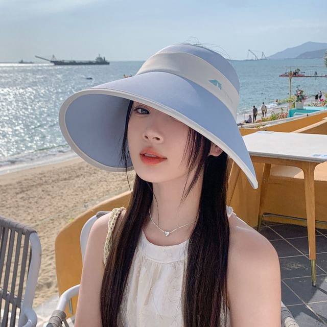 Sun Tone Wide Two Brim Visor